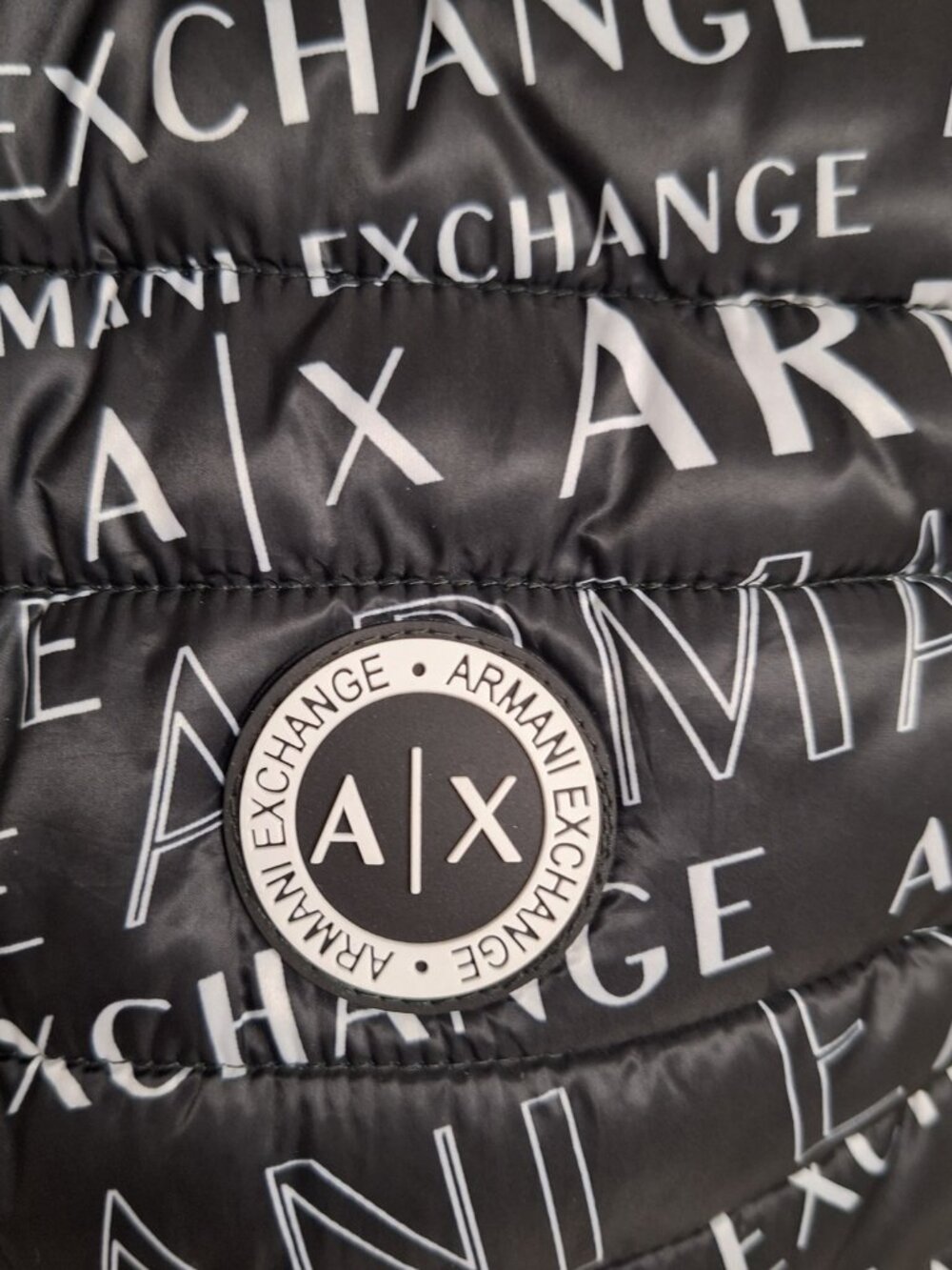 Armani Exchange Men's Black and White Vest Size L - Picture 4 of 5